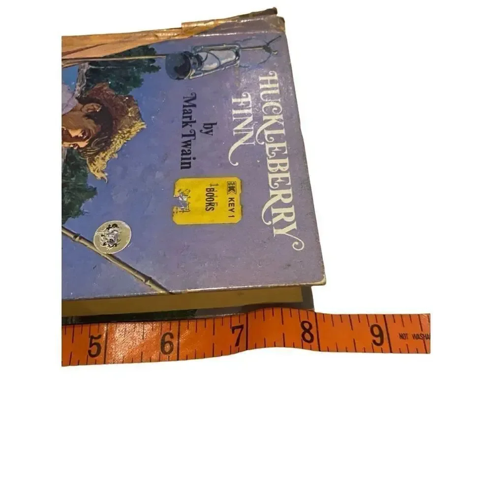 Huckleberry Finn by Mark Twain Hardcover Book